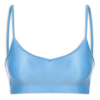 Top Alça Reta Basic Colors - Azul