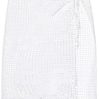 Saia Crochet Luana - Branco