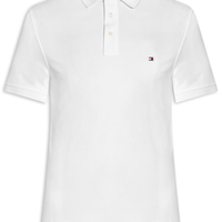Polo Masculina Slim Fit Im 1985 - Branco