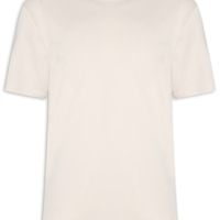 Camiseta Masculina Em Algodão Orgânico - Bege