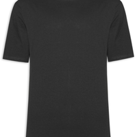 Camiseta Masculina Em Algodão Orgânico - Preto
