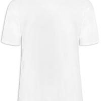 Camiseta Masculina Em Algodão Orgânico - Branco