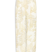 Calça Feminina Folhagem Plumes Off - Verde