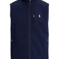 Colete Masculino Double Knit Full-Zip Vest - Azul
