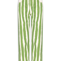 Calça Feminina Sarja Nipper Estampa Listras - Verde
