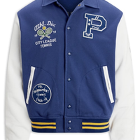 Jaqueta Masculina Athletic Club Varsity - Azul