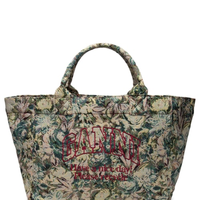 Bolsa Feminina Shopper XXL Print Tapestry Reversible - Cinza