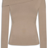 Blusa Feminina Clara Off Shoulder - Marrom