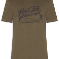 Camiseta Masculina Com Estampa E Gola Tradicional - Marrom