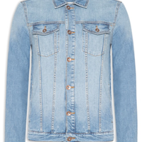 Jaqueta Masculina Trucker Jeans Max - Azul
