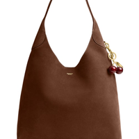 Bolsa Feminina Brooklyn Shoulder 39 Suede Warm - Marrom