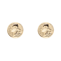 Brinco Feminino Mira - Dourado
