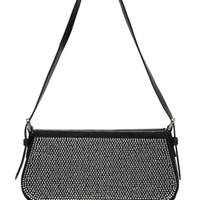 Bolsa Feminina De Ombro Couro Brilho - Preto