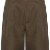 Short Feminino Alfaiataria - Marrom