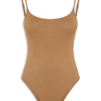 Body Feminino Comfy Alcinha - Marrom