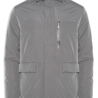 Jaqueta Masculina Parka Tactel - Cinza