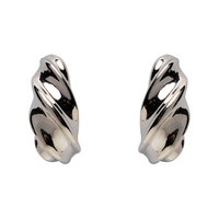 Brinco Feminino Espiral - Prateado
