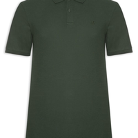 Polo Masculina Austin Com Friso - Verde