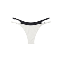 Calcinha De Biquíni Brasileira Double Bikini - Branco