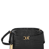 Bolsa Feminina Pequena Em Couro - Preto