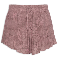 Short Feminino Asa Delta Croco - Bege