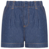 Short Feminino Perla - Azul