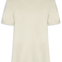 Camiseta Masculina Logo Crew Neck Tee 5 - Bege