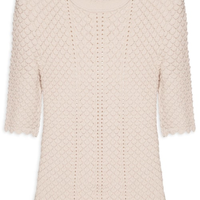 Blusa Feminina Manga Curta Palermo Tree - Bege