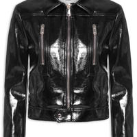 Jaqueta Feminina Cactus Leather - Preto