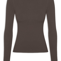 Blusa Feminina Manga Longa - Marrom