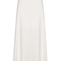 Saia Midi Evasê - Off White