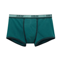 Cueca Boxer Washed Collection Em Algodão Supima - Verde