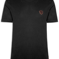 Camiseta Masculina JC Short Sleeve Patch Shield - Preto
