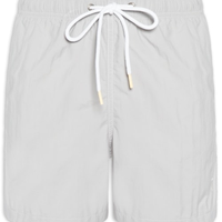 Short Masculino Liso De Praia - Cinza