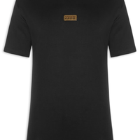 Camiseta Masculina Logo Metal Placket - Preto
