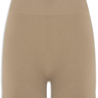Short Feminino Fitness Texturizado - Bege