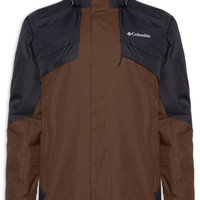 Jaqueta Masculina Interchange Bugaboo III Fleece Com Capuz - Marrom