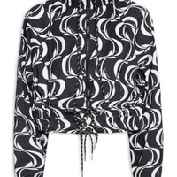 Jaqueta Feminina Nylon Peixe Copa - Preto