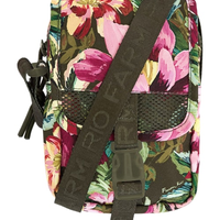 Bolsa Fervo Painted Flowers - Verde