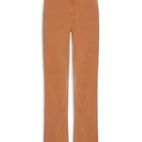 Calça Feminina Reta Sarja Veludo - Marrom