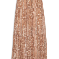 Saia Midi GGT Estampa Suri - Rosa