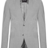 Blazer Masculino Slim Fit H-Hutson - Cinza