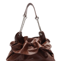 Bolsa Feminina Grande Easy Leather - Marrom