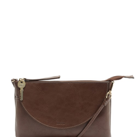 Bolsa Feminina Pequena Eco Napa Iron - Marrom