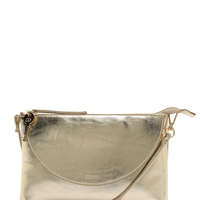 Bolsa Feminina Pequena Eco Napa Iron - Dourado