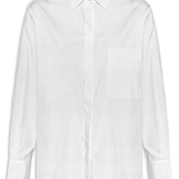 Camisa Feminina Tricoline Essential -Branco