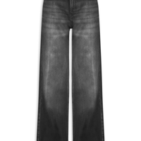 Calça Feminina Jeans Boot 70s Black Pespontos - Preto