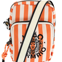 Bolsa Feminina Da Gema Silk Matte Leão - Laranja
