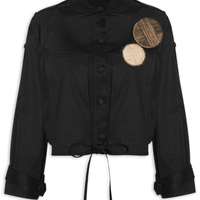 Jaqueta Feminina Sarja - Preto