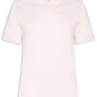 Polo Masculina Básica Interlock Liquid Touch - Rosa